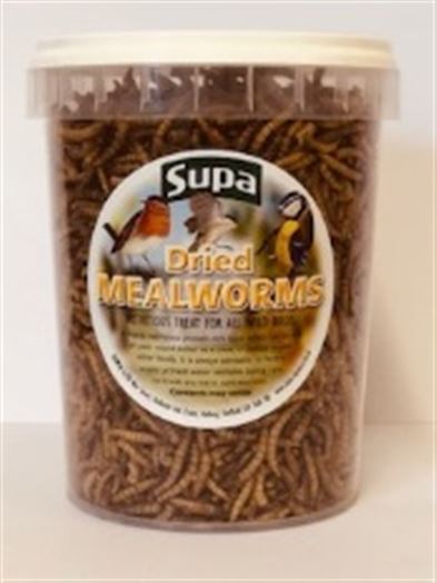 Mealworms Dried 1 litre